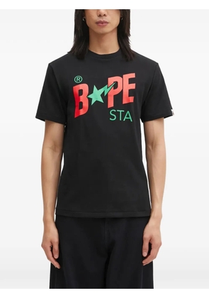 A BATHING APE® star-print T-shirt - Black