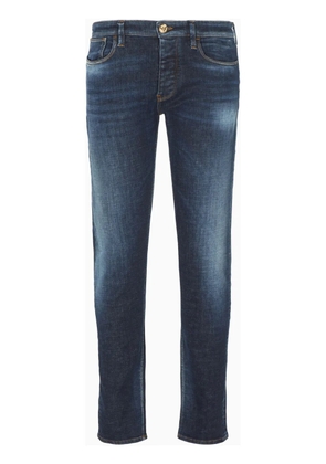 Emporio Armani J75 slim-cut jeans - Blue