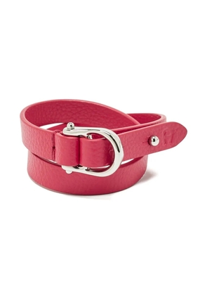 Aigner Vintage leather bracelet - Silver