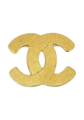 CHANEL Pre-Owned 1990-2000s CC brooch - Gold