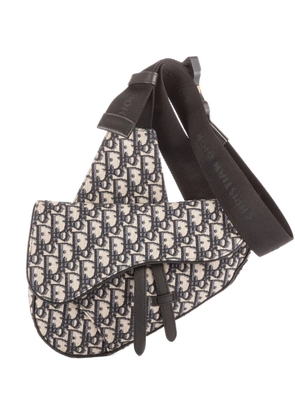 Christian Dior Pre-Owned Oblique Saddle cross body bag - Brown