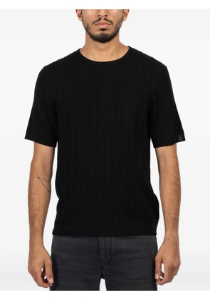 rag & bone ribbed short-sleeve T-shirt - Black