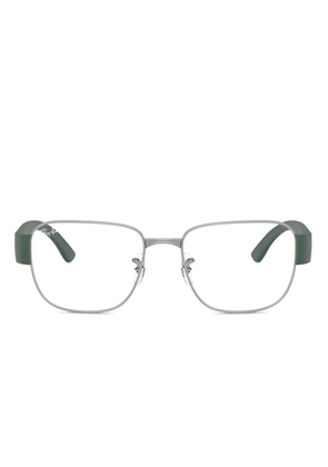 Ray-Ban metal rectangle glasses - Silver