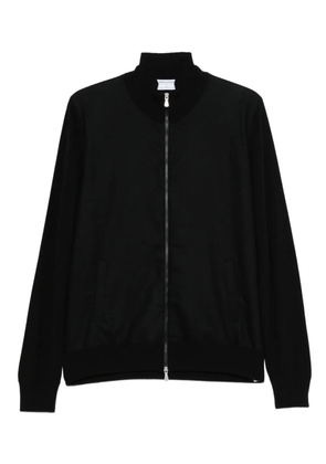 Gran Sasso zip-up cardigan - Black
