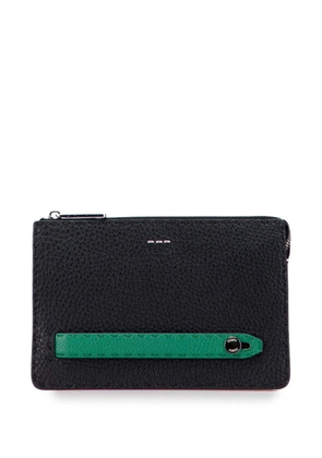 Fendi Pre-Owned 2000-2010 Leather Selleria clutch bag - Black