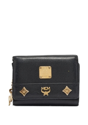 MCM Pre-Owned leather tri-fold wallet - Black