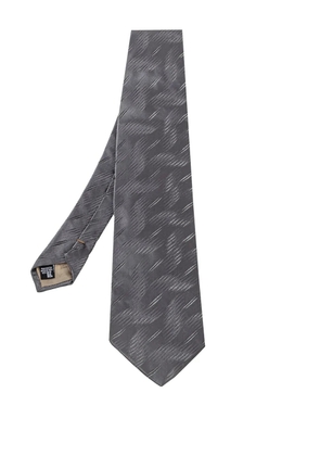 Emporio Armani Pre-Owned silk tie - Grey