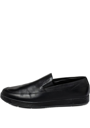 Prada Pre-Owned leather loafers - Black