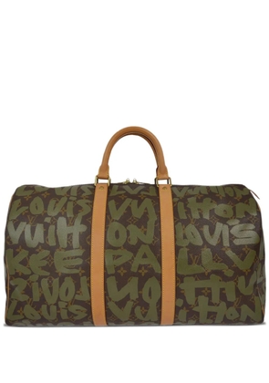 Louis Vuitton Pre-Owned x Stephen Sprouse 2001 Keepall 50 travel bag - Green