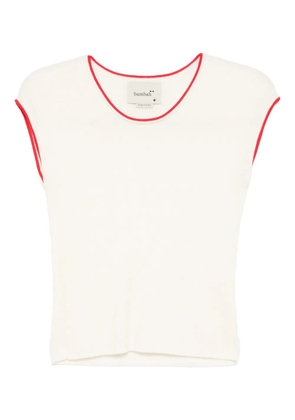 Bambah Olivia knitted top - Neutrals