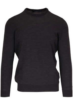 Kiton round-neck wool jumper - Grey