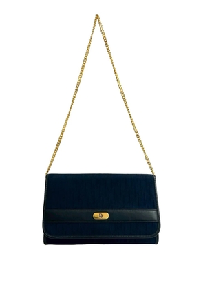Christian Dior Pre-Owned 20th Century Diorissimo Trotter Canvas Chain shoulder bag - Blue
