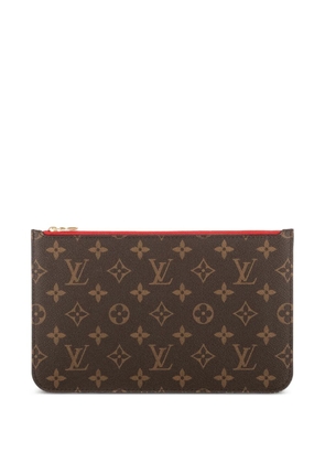 Louis Vuitton Pre-Owned monogram zip pouch - Brown