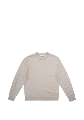 SELECTED ribbed sweater - Neutrals