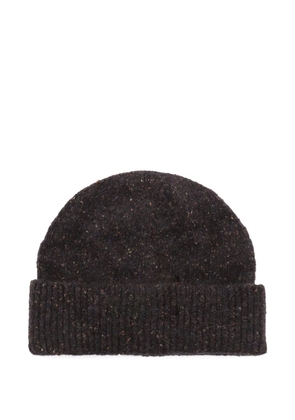 Brunello Cucinelli speckled wool beanie - Brown