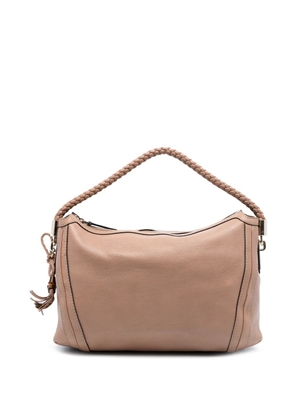 Gucci Pre-Owned 2016-2025 Medium Pebbled Calfskin Bella shoulder bag - Brown