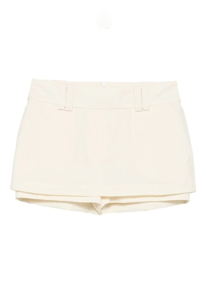 Vestiaire d'un Oiseau Libre wool skort - White