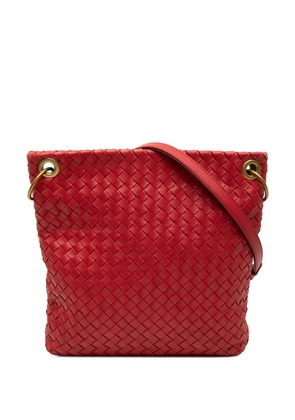 Bottega Veneta Pre-Owned 2007 Nappa Intrecciato crossbody bag - Red