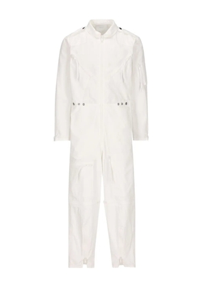 Prada zipped-details jumpsuit - White