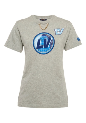 Louis Vuitton Pre-Owned 2020s graphic-print T-shirt - Grey