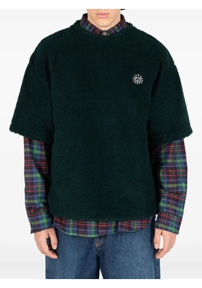 Société Anonyme Sunny short-sleeve embroidered T-shirt - Green