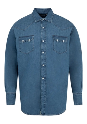 Orslow Western-yoke denim shirt - Blue