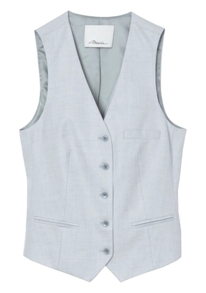 3.1 Phillip Lim built-in bra waistcoat - Blue