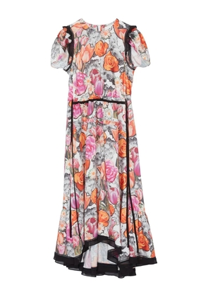 3.1 Phillip Lim floral-print midi dress - Pink