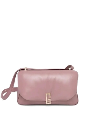 GUESS USA G-logo flap-top satchel - Pink