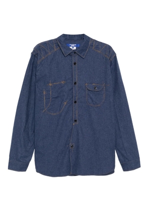 Junya Watanabe MAN cotton shirt - Blue