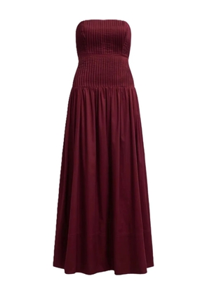 Aje Vacation strapless maxi dress - Red