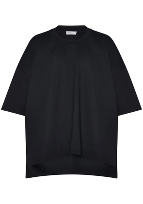 Rosetta Getty crew-neck drop-shoulder T-shirt - Black