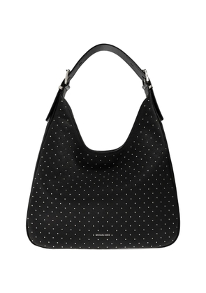 Michael Michael Kors large Nolita studded leather shoulder bag - Black