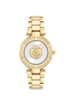 Plein Sport Gold Tone 36mm Watch - White