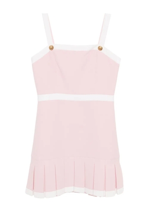 alice + olivia clarine square neck dress - Pink