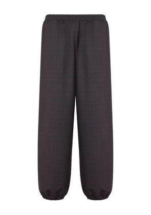 Moschino elasticated-hem track pants - Grey