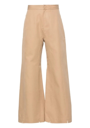 Niccolò Pasqualetti Tegola flared trousers - Neutrals