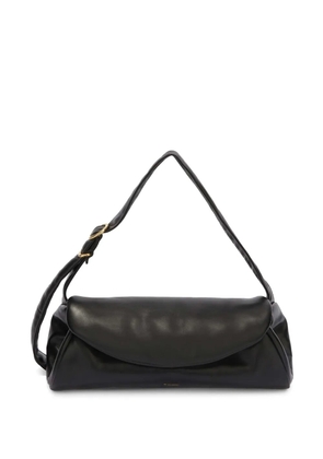 Jil Sander large Cannolo padded shoulder bag - Black