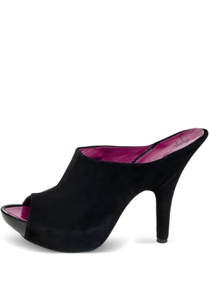 Giuseppe Zanotti Vintage 140mm peep-toe sandals - Black