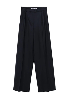 MEDEEA pleated-front tailored trousers - Blue