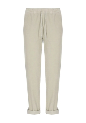 PANICALE drawstring tapered trousers - Neutrals