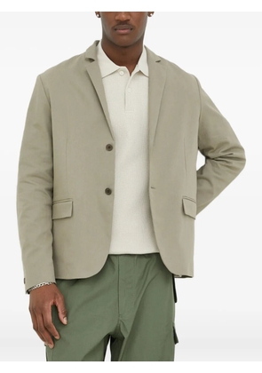SAMSOE SAMSOE buttoned notched-lapels blazer - Neutrals