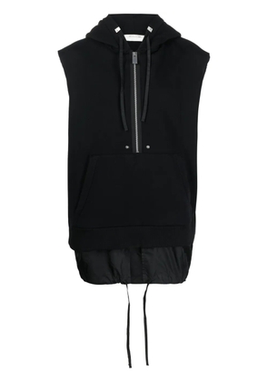 1017 ALYX 9SM half-zip fastening sleeveless hoodie - Black
