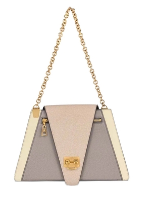 Louis Vuitton Pre-Owned 2018 Taiga trapeze chain shoulder bag - Neutrals