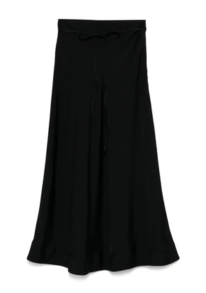 LESS tied-waist skirt - Black