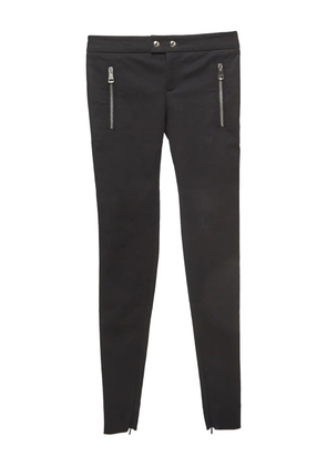 Gucci Pre-Owned zipper-pocket trousers - Black