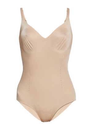 Heist V-neck bodysuit - Neutrals