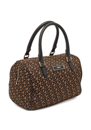 DKNY Vintage monogram duffle bag - Brown