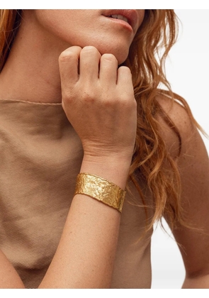 Sylvia Toledano Flow hammered cuff bracelet - Gold