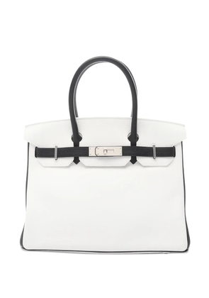 Hermès Pre-Owned 2020 30 Birkin leather tote bag - White